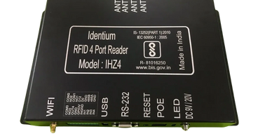 Industrial grade 4 port UHF RFID reader