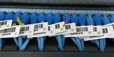Server room cables management