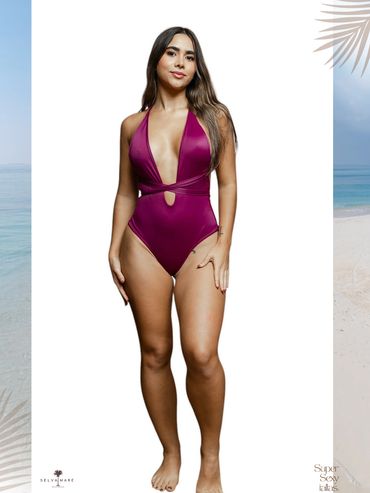 Hermoso trikini Millis. Se usa como traje de baño y como body !! Nos encanta la versatilidad !!