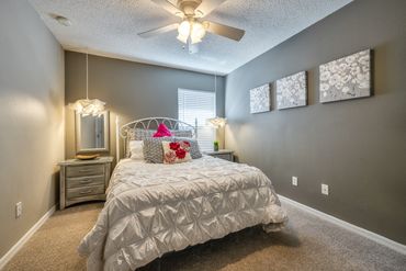 Disney Lillian House second ensuite with queen bed and attached full bathroom