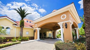 Terra Verde Resort clubhouse entry