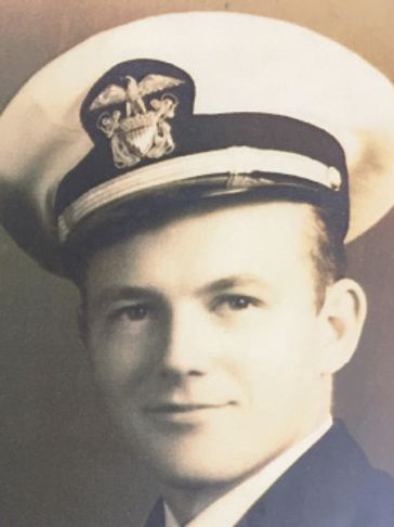Lt(jg) Murray Charlton "Chile" McKinney, USNR from Sulphur Springs, TX.