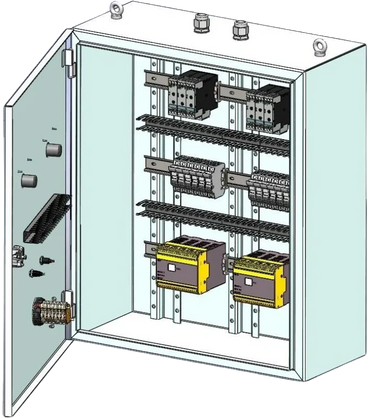Folded Sheet Metal Cabinet