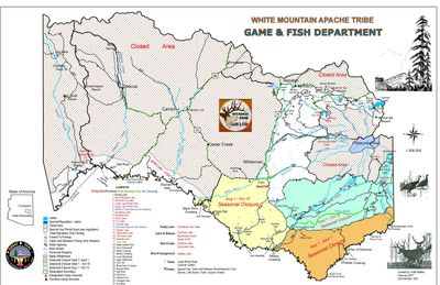 The lakes, streams, and rivers where we are located on.