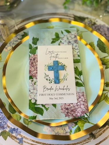 First Holy Communion Party.