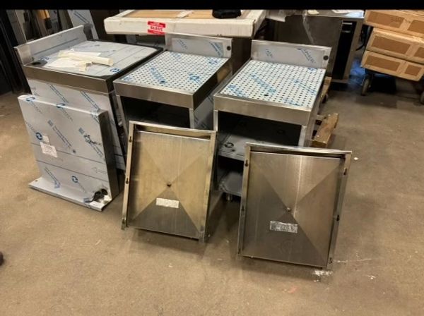 Stainless Steel Filler Tables-American Showcase & Equipment