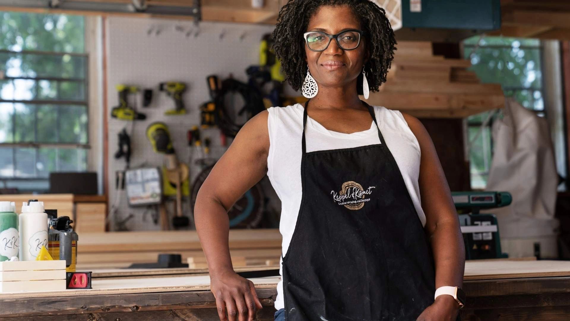 Nichole Sullivan, owner and Chief Maker - Keppel and Kismet.