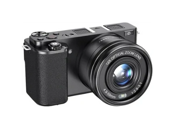 Shulala ミラーレス カメラ W6-BS 光学12倍ズーム 4K 6800万画素