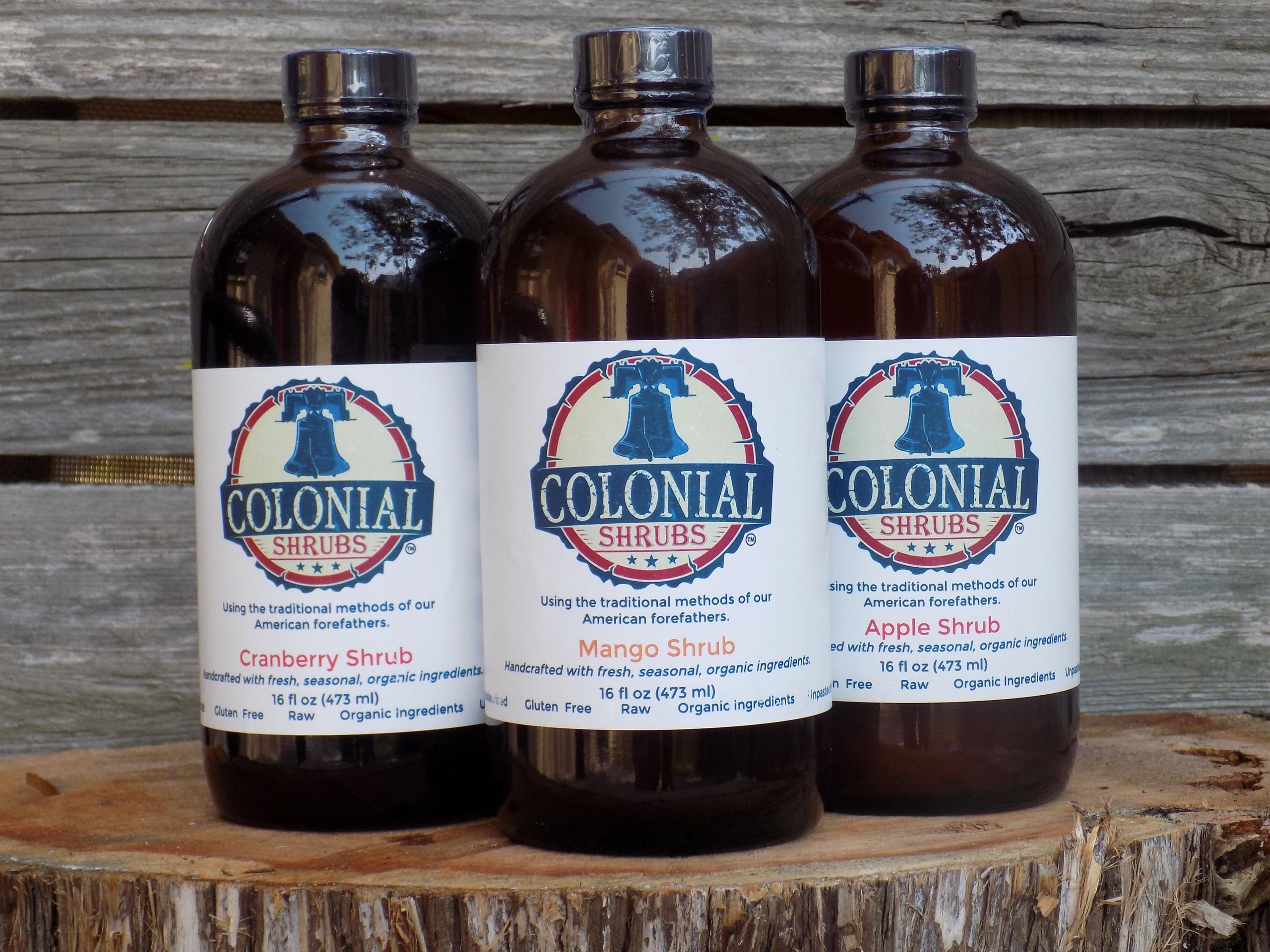 Colonial Shrubs Drinks and Beverages, Shrub, Traditional