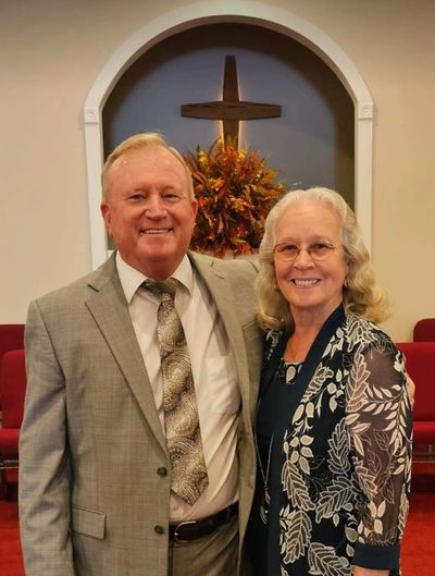 Pastor Russell Carlisle and wife, Teresa