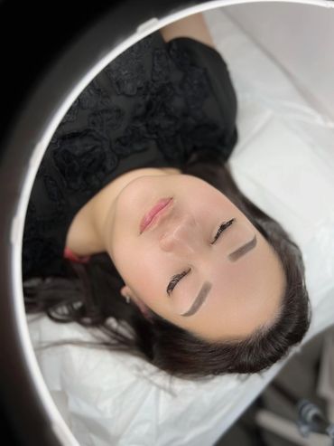 Powder Brows done in Burlington, Ontario