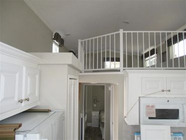 inside of a tiny home