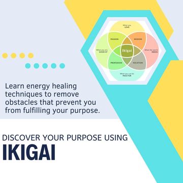 Discover your purpose using the Japanese concept IKIGAI, that means "a reason for being.