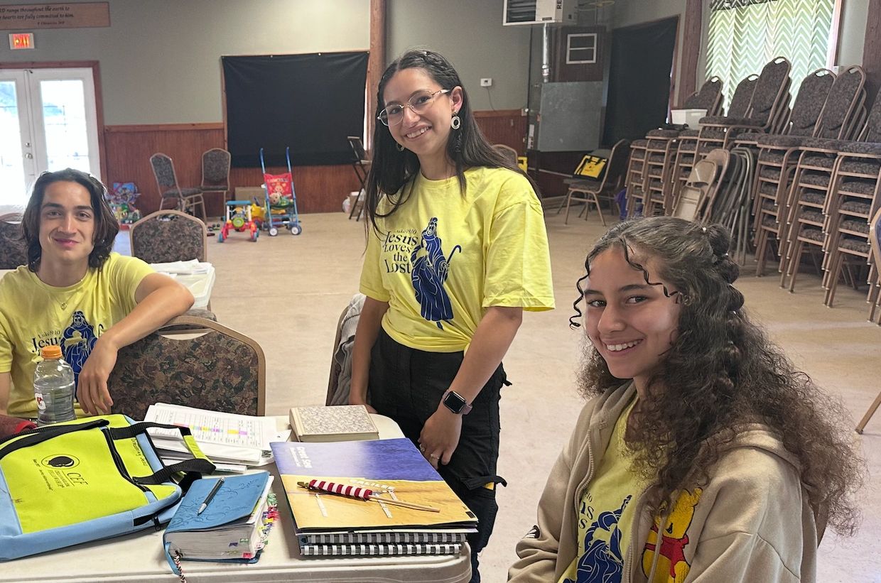 Seve Pacheco (In the middle) CEF of SNM Local Director and CYIA Camp Director