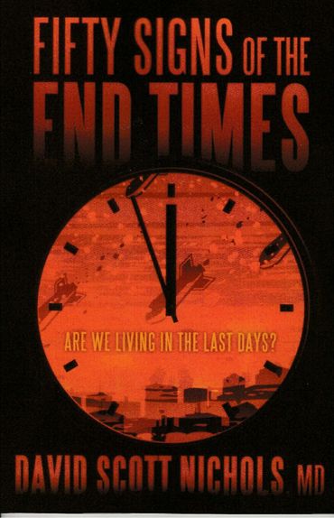Cover of my published book on the soon coming off Christ