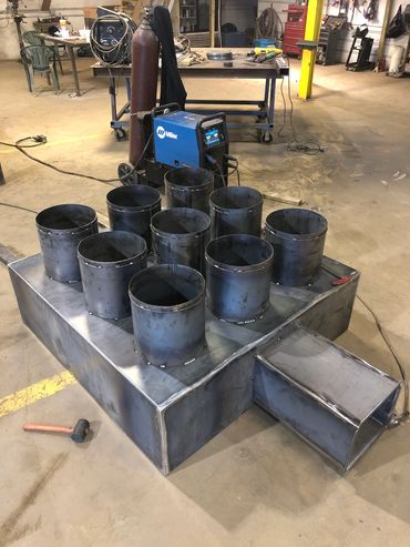 Sheet Metal filter box.