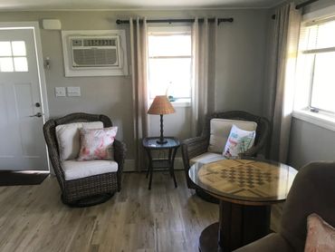SAND living room and game table