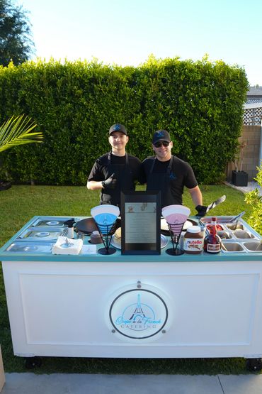 best crepe catering in los angeles for gender reveal