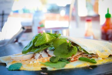 Savory and Sweet Crepe Catering for Bat Mitzvah