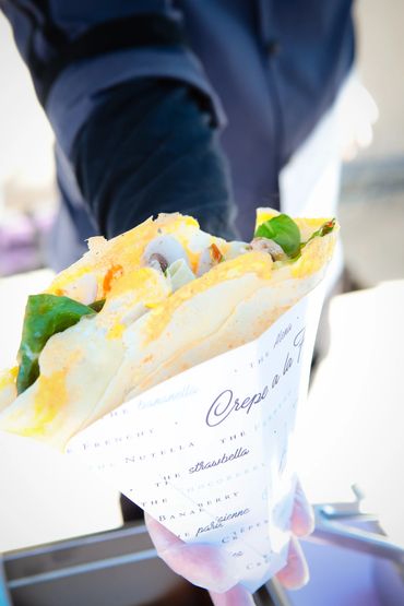 Savory and Sweet Crepe Catering for Bat Mitzvah