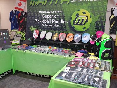 Pickleball paddles and accessories