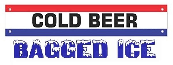 COLD BEER BAGGED ICE