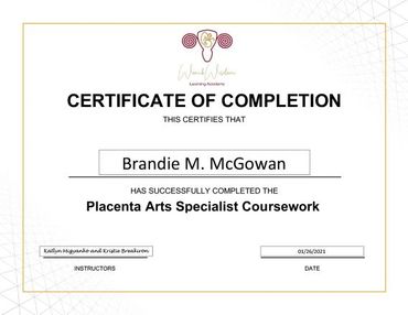 Placenta Specialist Certification