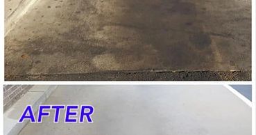 Oil stain removal Little Rock, AR.