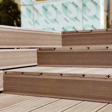 WPC-decks, terrace, maintenance-free terrace
