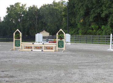 Stadium Lights for Evening Riding
