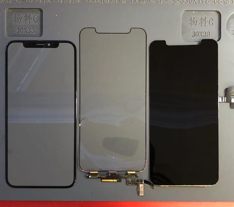 How an Apple iPhone X screen is built