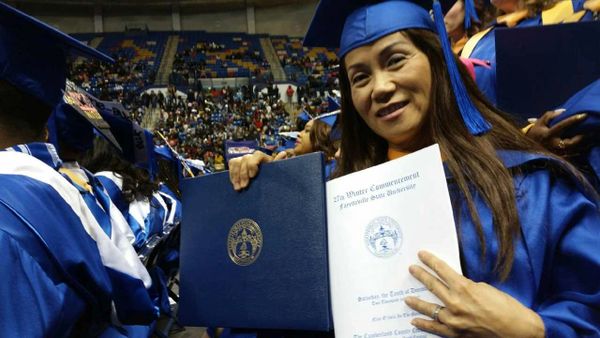 A graduate from PMCI