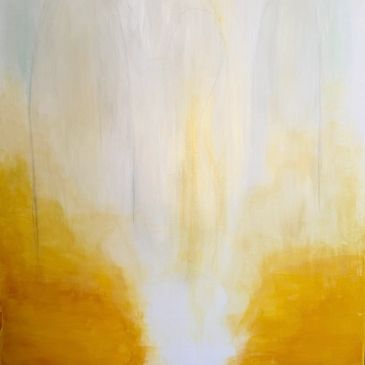 painting luminosity series by michelle masters. veils,arcs, floating city of lights