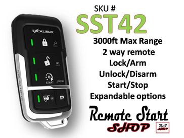 Remote Start car alarms Memphis SST42