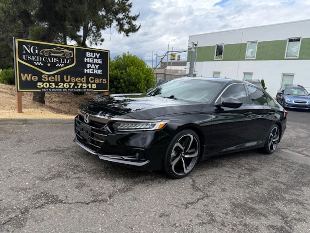 2021 HONDA ACCORD - BLACK
46425K MILES 
SALE PRICE $19,999