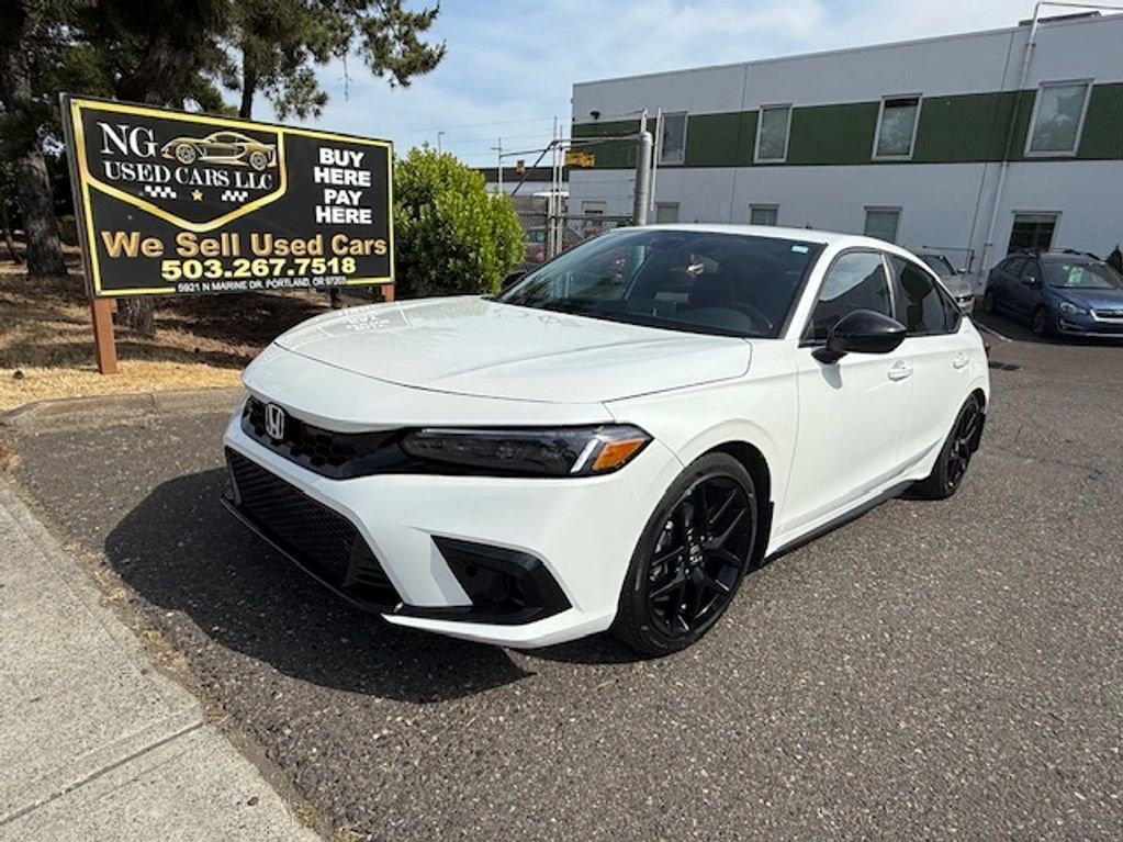 2024 HONDA CIVIC - WHITE 
1469K MILES
SALE PRICE $25,999