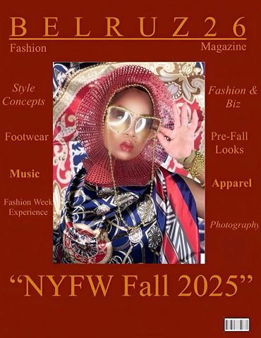 BELRUZ26 Digital Fashion Magazine 2025 Fashion Week Edtion
Le’Ruz La Rose Front Cover