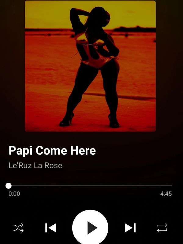 Le’Ruz La Rose Single “Papi Come Here”