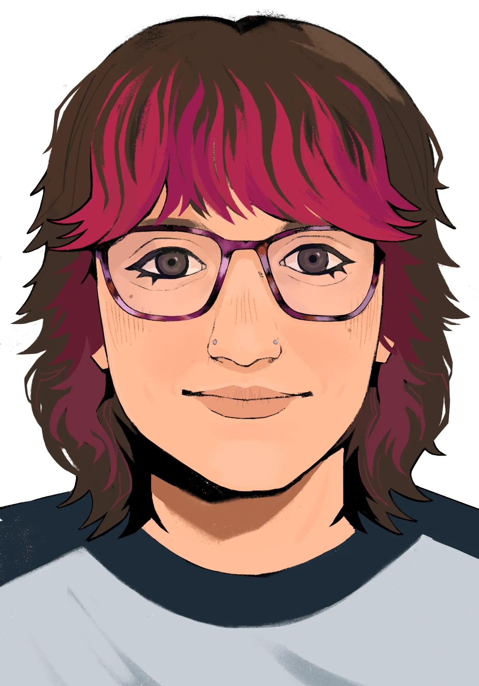 Artist rendition of Gabrielle Martinez by @Sillyani