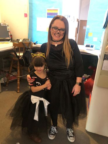 Halloween fun with our Direction, Ms. Kristen