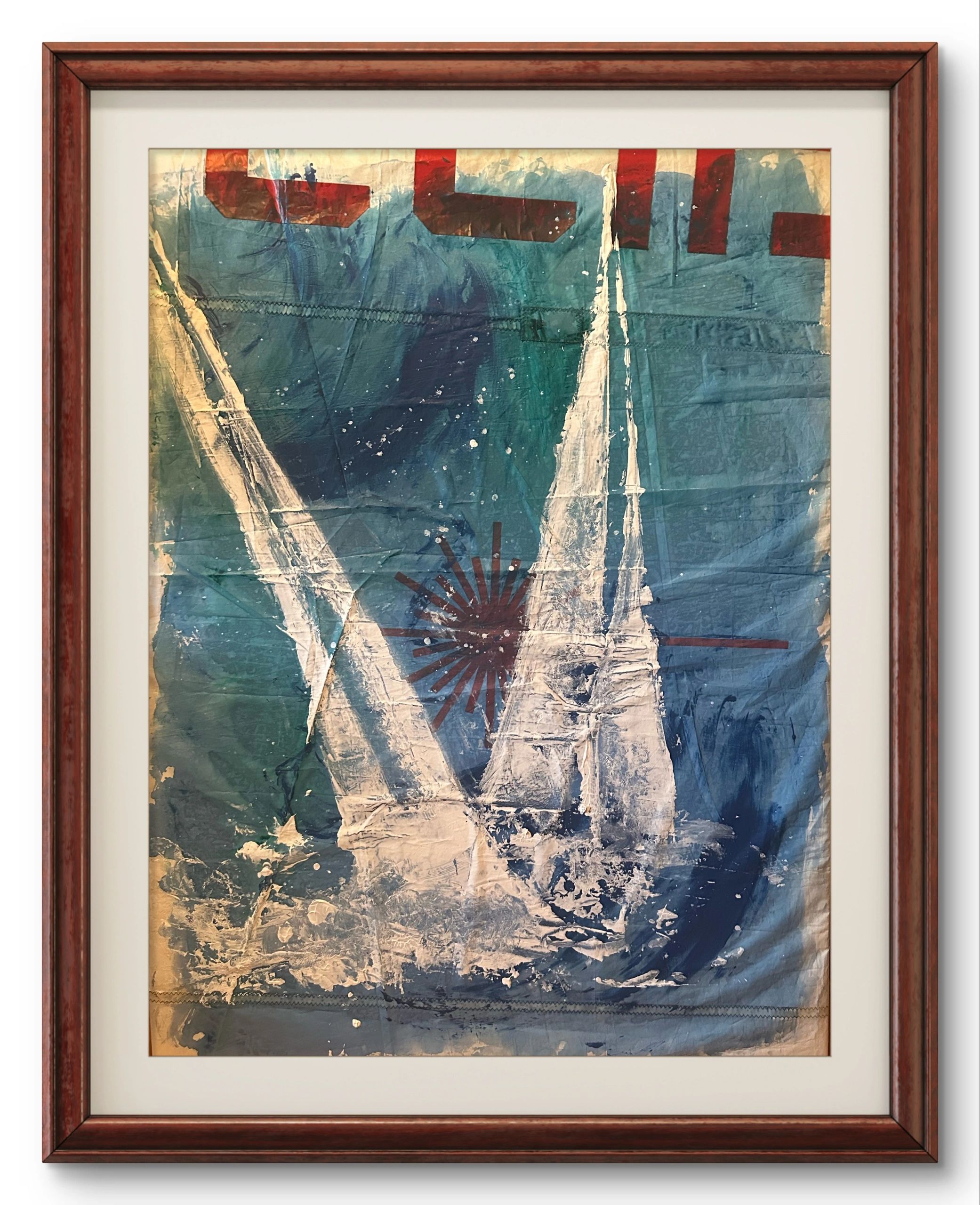 Custom Laser Sail on Canvas