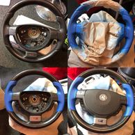 steering wheel repair, recolour steering wheel, 