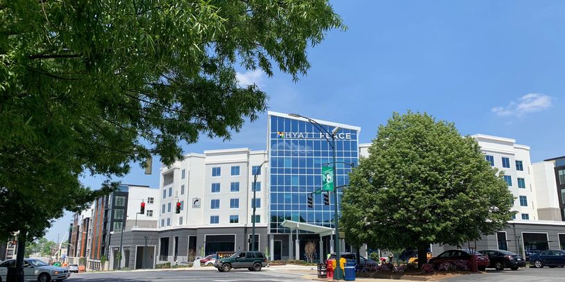 For out-of-town guests, we have reserved a block of rooms at the Hyatt Hotel in downtown Greensboro.