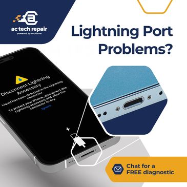 Whether it's on your iPhone, iPad, or any other electronic device, we can fix it.