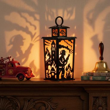 Fire Firefighter Lantern