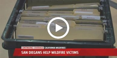 Sonoma County Fire Relief Filing System for Fire Victims San Diego Santa Rosa Napa Help Organization