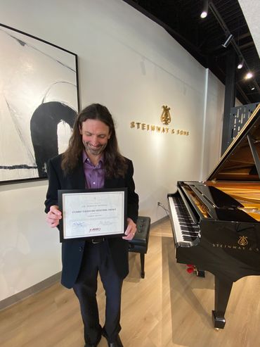 Steinway Education Partner, Derrick Denham
