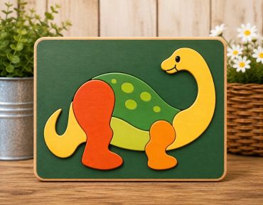Handcrafted Dinosaur Puzzle