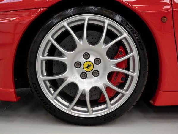 Ferrari alloy wheel refurb. Ferrari alloys refurbishment.
