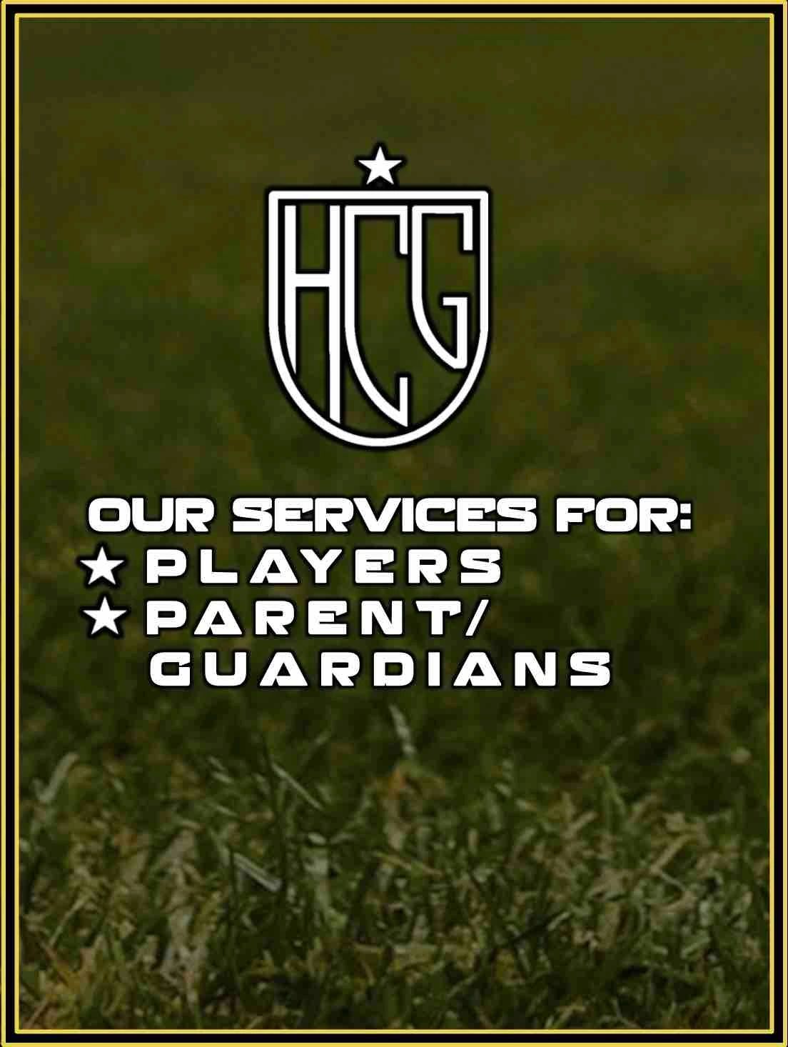 Harcus Consultancy Group services for players and logo